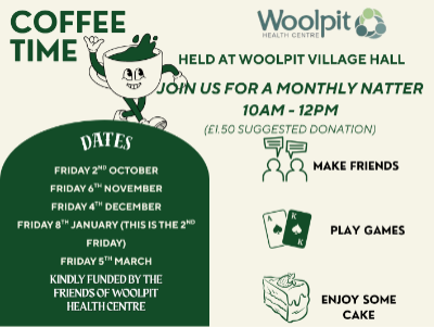 Woolpit Health entre Coffee Morning